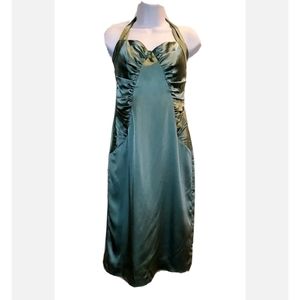 slim fit dress slacks Betsey Johnson Crushed Velvet Medieval Mini Dress With Lace And Buckle main image 1